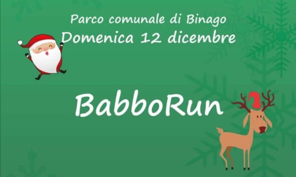 Binago (CO) – BabboRun – Domenica 12 dicembre 2021