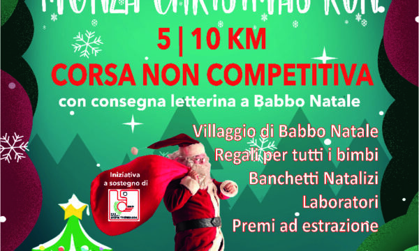 Parco di Monza – Cascina San Fedele (MB) – Monza Christmas Run – Domenica 19 Dicembre 2021