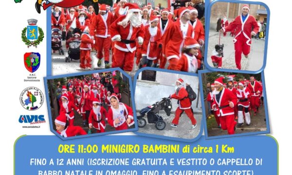 Preglia di Crevoladossola (VB) – Babbo Natale in corsa – Domenica 12 dicembre 2021