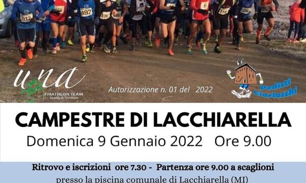 Lacchiarella (MI) – Campestre di Lacchiarella – Domenica 9 gennaio 2022