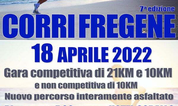 Fregene – Fiumicino (Rm) – 7° Corri Fregene – lunedì 18 aprile 2022