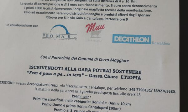 Cantalupo (MI) – 22° Fem 4 Pass a Pe Always Running – Memorial G Battista Venturini