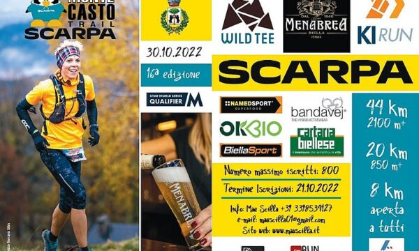 Andorno Micca (BI) – 16° Trail Monte Casto – domenica 30 ottobre 2022