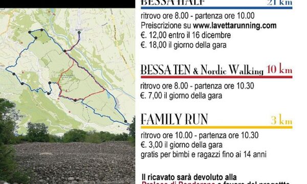 Borriana (Bi) – Bessa Christmas Trail – domenica 18 dicembre 2022
