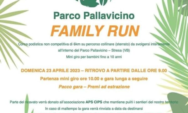 Stresa (VB) – Family Run – domenica 23 aprile 2023